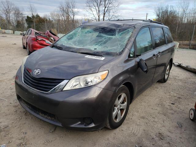 TOYOTA SIENNA LE 2012 with VIN 5TDKK3DC5CS222771 - Photo from auction
