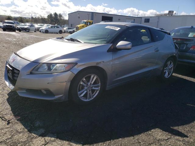 HONDA CR-Z EX 2011 with VIN JHMZF1D67BS015689 - Photo from auction