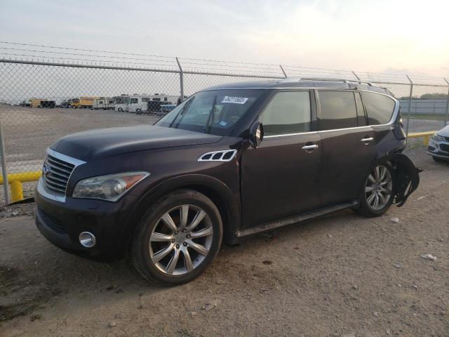 INFINITI QX56 2011 with VIN JN8AZ2NE3B9004752 - Photo from auction