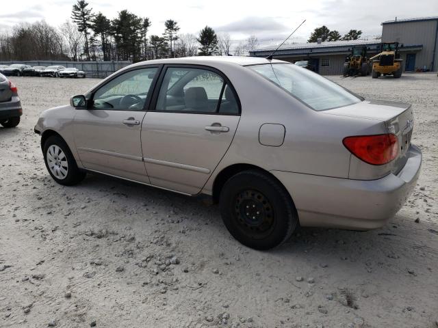 Photo 2 from auction – 2003 TOYOTA COROLLA CE with VIN 2T1BR32E03C051873