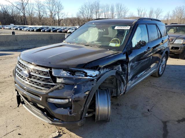 FORD EXPLORER 2021 with VIN 1FMSK8DH3MGC38449 - Photo from auction