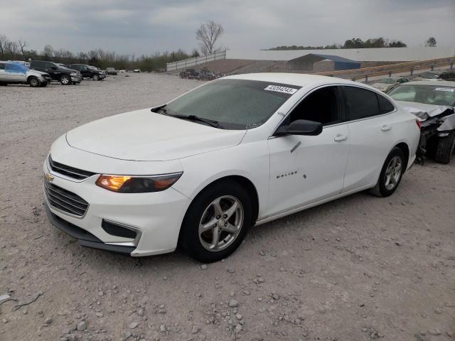 CHEVROLET MALIBU LS 2017 with VIN 1G1ZB5ST8HF287014 - Photo from auction