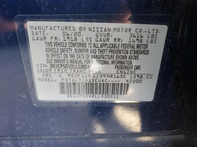 Photo 14 from auction – 2020 NISSAN KICKS SR with VIN 3N1CP5DV2LL530511