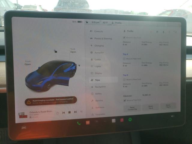 Photo 9 from auction – 2022 TESLA MODEL 3 with VIN 5YJ3E1EA8NF162618