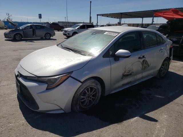 TOYOTA COROLLA LE 2022 with VIN JTDEAMDE1NJ045529 - Photo from auction