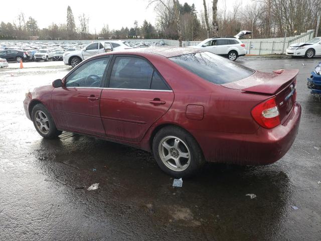 Photo 2 from auction – 2002 TOYOTA CAMRY LE with VIN JTDBE32K720037334