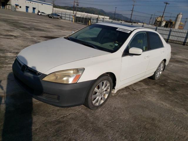 HONDA ACCORD EX 2007 with VIN 1HGCM66567A020072 - Photo from auction