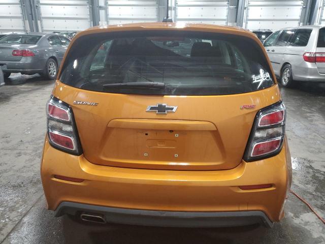 Photo 6 from auction – 2019 CHEVROLET SONIC LT with VIN 1G1JD6SBXK4117812
