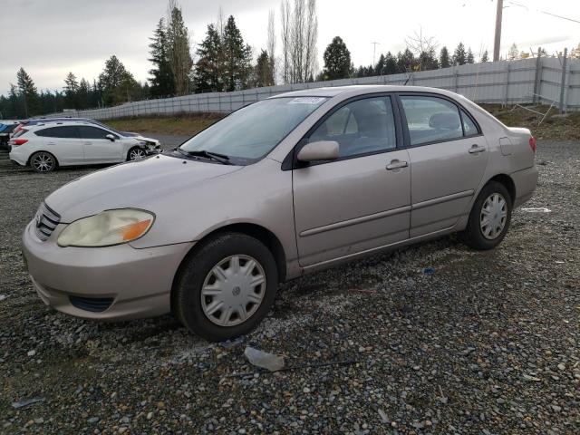Photo 1 from auction – 2003 TOYOTA COROLLA CE with VIN 1NXBR32E43Z133152