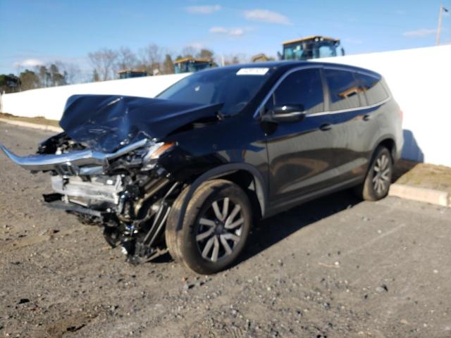 HONDA PILOT EXL 2021 with VIN 5FNYF6H58MB032903 - Photo from auction