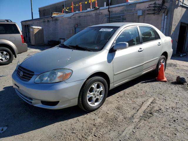 TOYOTA COROLLA CE 2003 with VIN 2T1BR32E03C098000 - Photo from auction