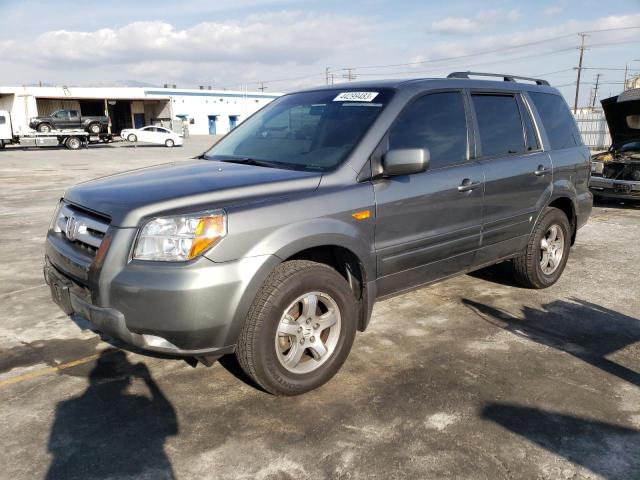 HONDA PILOT EXL 2007 with VIN 5FNYF287X7B023389 - Photo from auction