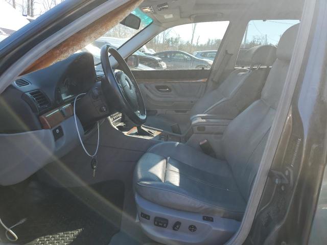 Photo 7 from auction – 2001 BMW 740 I AUTO with VIN WBAGG834X1DN86415