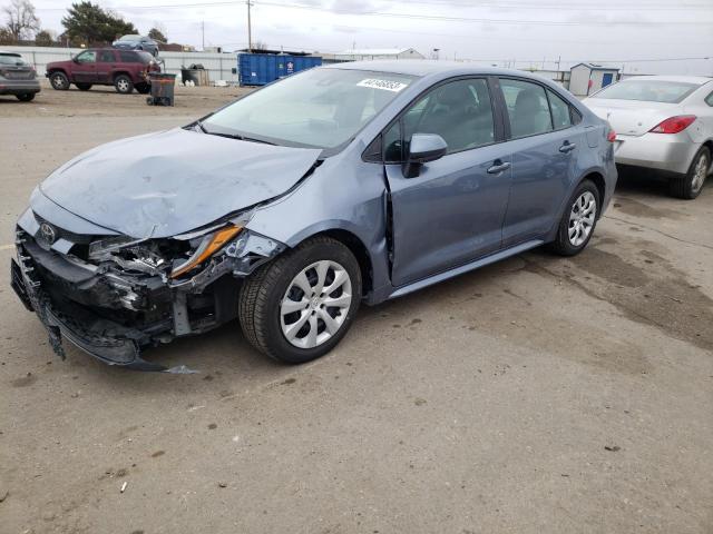 TOYOTA COROLLA LE 2021 with VIN 5YFEPMAE8MP252044 - Photo from auction