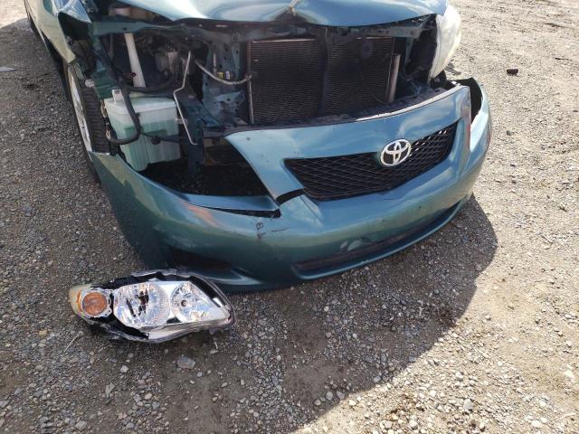 Photo 12 from auction – 2009 TOYOTA COROLLA BA with VIN 2T1BU40E99C034277