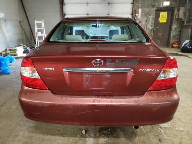 Photo 6 from auction – 2004 TOYOTA CAMRY LE with VIN 4T1BE32K04U367422