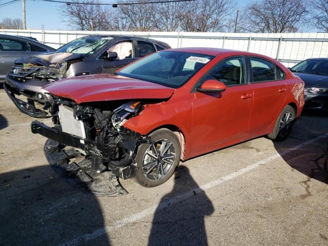 KIA FORTE FE 2022 with VIN 3KPF24AD6NE460324 - Photo from auction