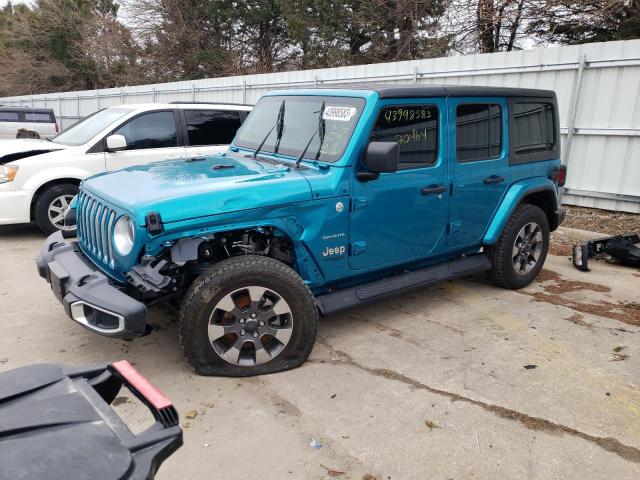 JEEP WRANGLER U 2020 with VIN 1C4HJXEN3LW151865 - Photo from auction