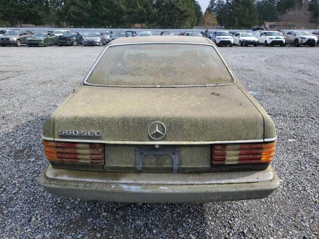 Photo 6 from auction – 1986 MERCEDES-BENZ 560 SEC with VIN WDBCA45D1GA233191