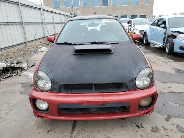 Photo 5 from auction – 2002 SUBARU IMPREZA WR with VIN JF1GG29632G809862