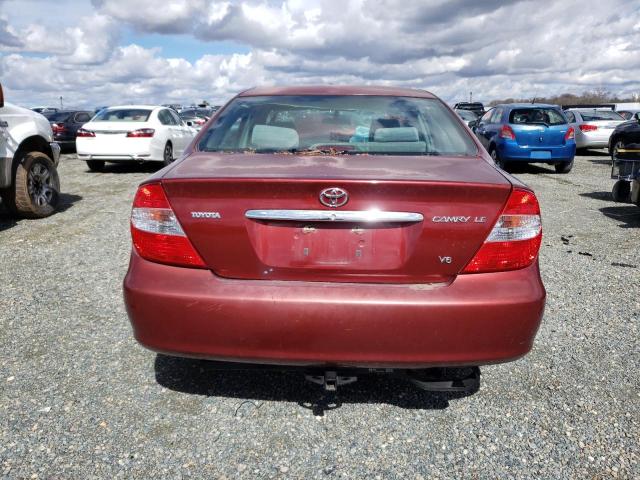 Photo 6 from auction – 2002 TOYOTA CAMRY LE with VIN 4T1BF32K82U013948