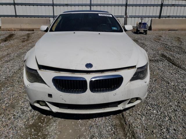 Photo 5 from auction – 2007 BMW 650 I with VIN WBAEH13587CR52827