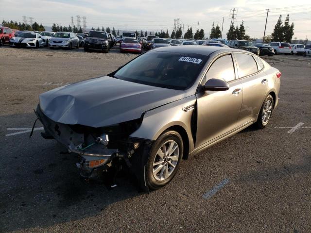 KIA OPTIMA LX 2016 with VIN 5XXGT4L38GG015115 - Photo from auction