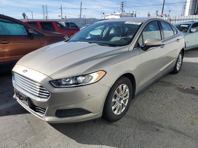 FORD FUSION S 2015 with VIN 3FA6P0G76FR194928 - Photo from auction