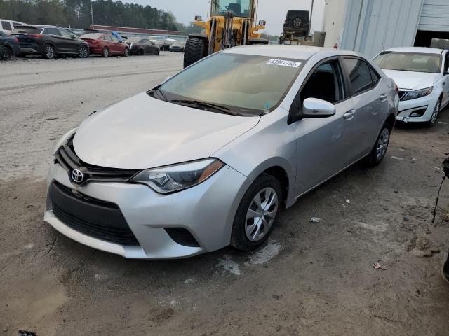 TOYOTA COROLLA L 2016 with VIN 5YFBURHE9GP499740 - Photo from auction