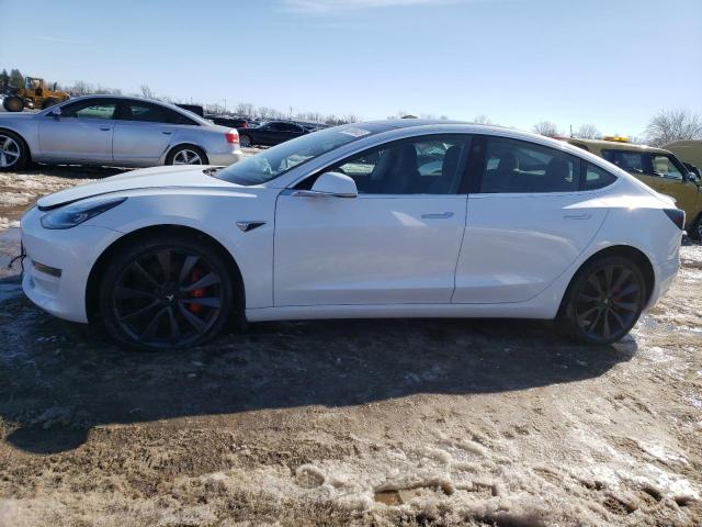 TESLA MODEL 3 2020 with VIN 5YJ3E1EC3LF643570 - Photo from auction