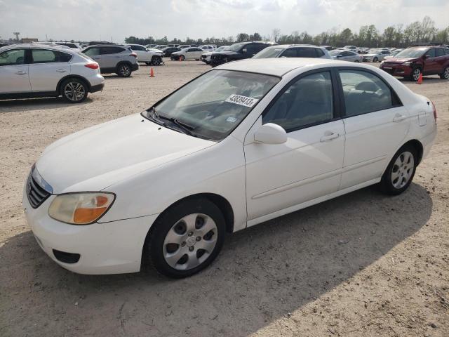 KIA SPECTRA EX 2007 with VIN KNAFE121175437622 - Photo from auction