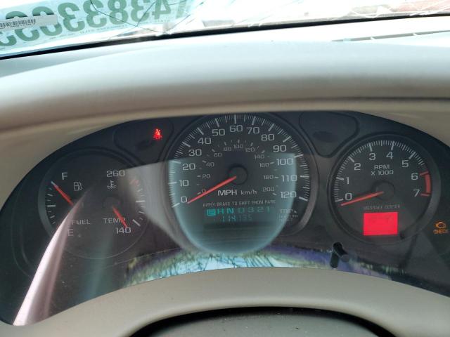 Photo 9 from auction – 2002 CHEVROLET IMPALA LS with VIN 2G1WH55K529200187