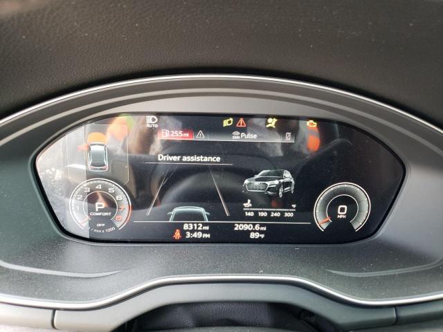 Photo 9 from auction – 2022 AUDI Q5 PREMIUM with VIN WA1EAAFY8N2045280