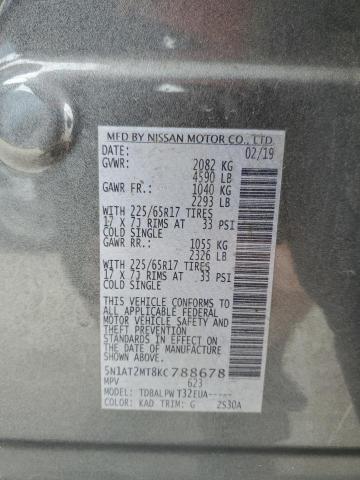 Photo 14 from auction – 2019 NISSAN ROGUE S with VIN 5N1AT2MT8KC788678