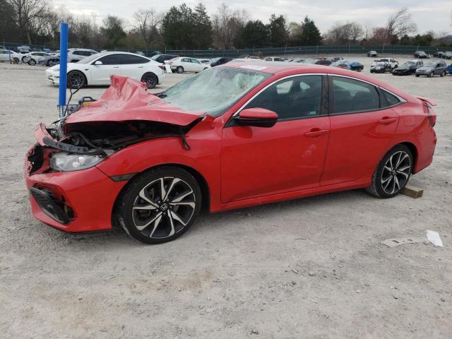 HONDA CIVIC SI 2018 with VIN 2HGFC1E57JH709339 - Photo from auction