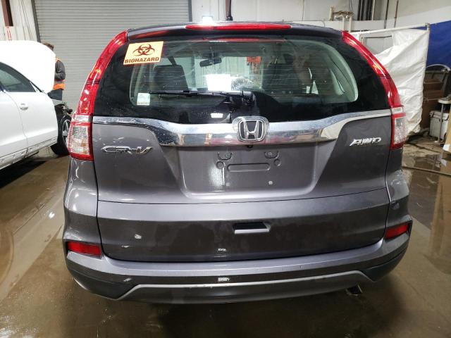 Photo 6 from auction – 2015 HONDA CR-V LX with VIN 5J6RM4H3XFL122867