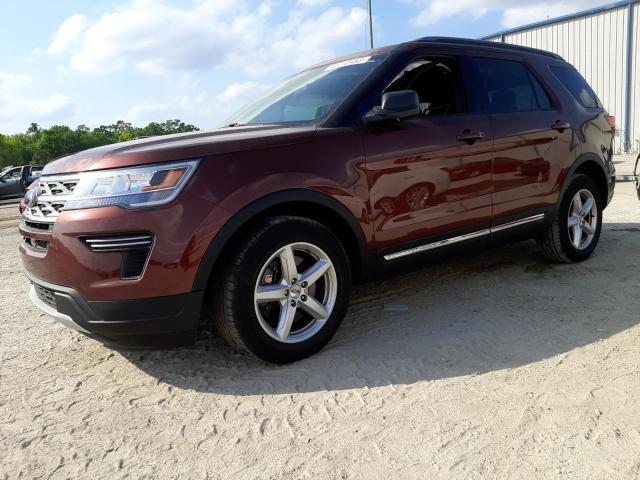 FORD EXPLORER X 2018 with VIN 1FM5K7D85JGA87312 - Photo from auction