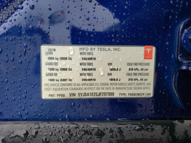 Photo 14 from auction – 2018 TESLA MODEL S with VIN 5YJSA1E25JF297999