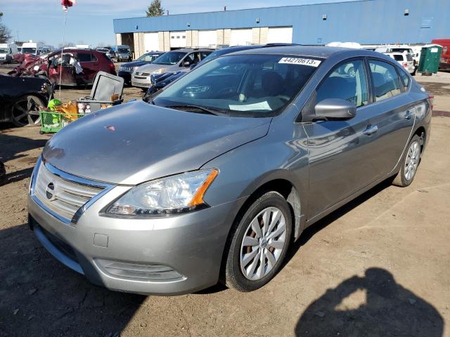 NISSAN SENTRA S 2014 with VIN 3N1AB7AP2EY276490 - Photo from auction