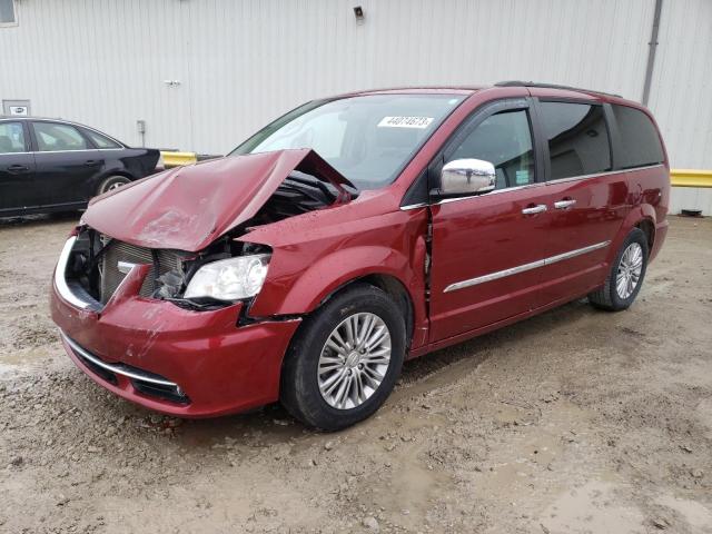 CHRYSLER TOWN & COU 2016 with VIN 2C4RC1CG6GR128143 - Photo from auction