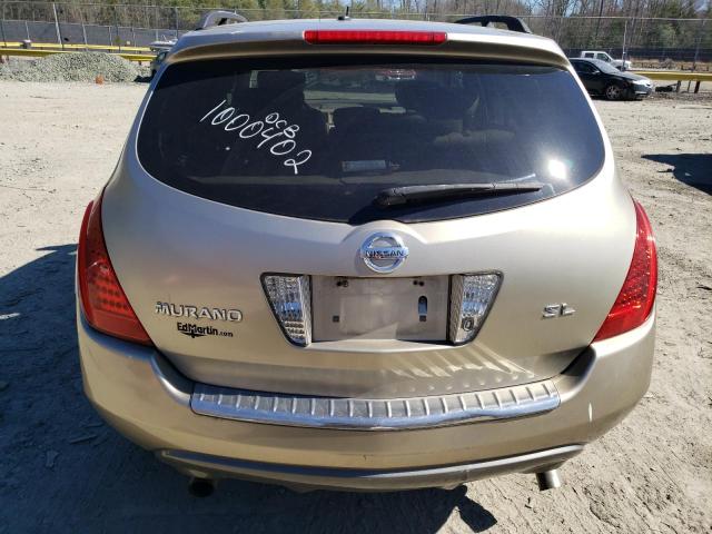 Photo 6 from auction – 2006 NISSAN MURANO with VIN JN8AZ08T96W402506