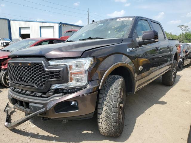 FORD F150 SUPER 2019 with VIN 1FTEW1E48KFA08336 - Photo from auction