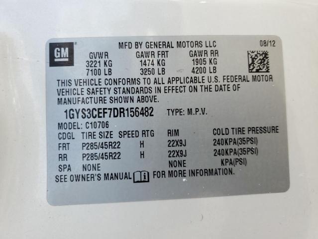 Photo 14 from auction – 2013 CADILLAC ESCALADE P with VIN 1GYS3CEF7DR156482