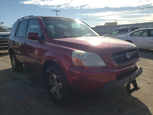 Photo 4 from auction – 2004 HONDA PILOT EXL with VIN 2HKYF18544H564590