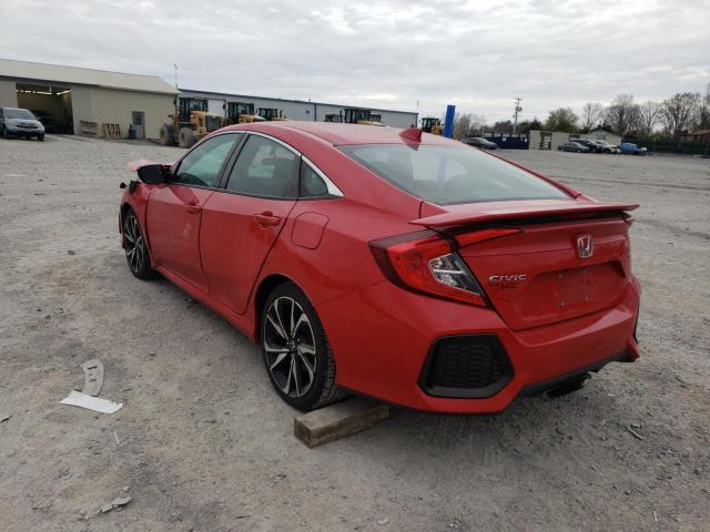 Photo 2 from auction – 2018 HONDA CIVIC SI with VIN 2HGFC1E57JH709339