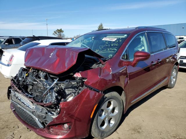 CHRYSLER PACIFICA T 2017 with VIN 2C4RC1EG3HR851396 - Photo from auction