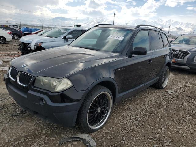 BMW X3 3.0SI 2007 with VIN WBXPC93457WF24704 - Photo from auction