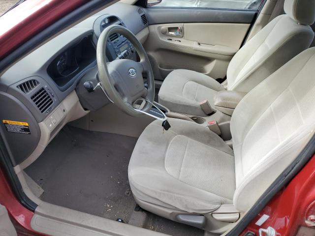 Photo 7 from auction – 2008 KIA SPECTRA EX with VIN KNAFE122485550202