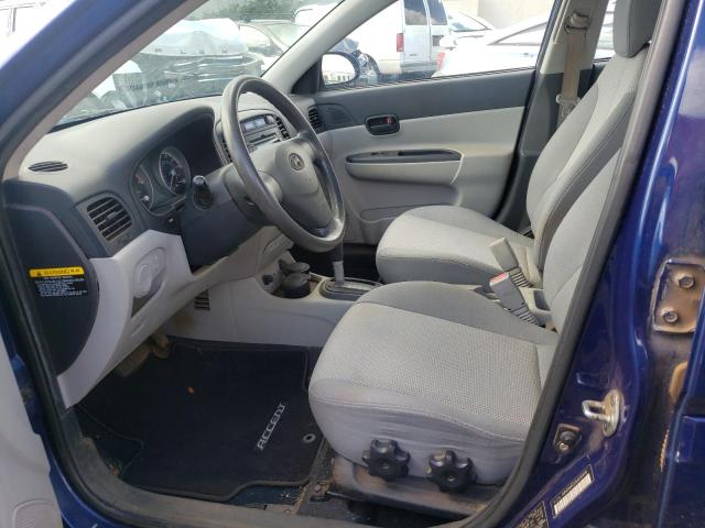 Photo 7 from auction – 2008 HYUNDAI ACCENT GLS with VIN KMHCN46C28U230596