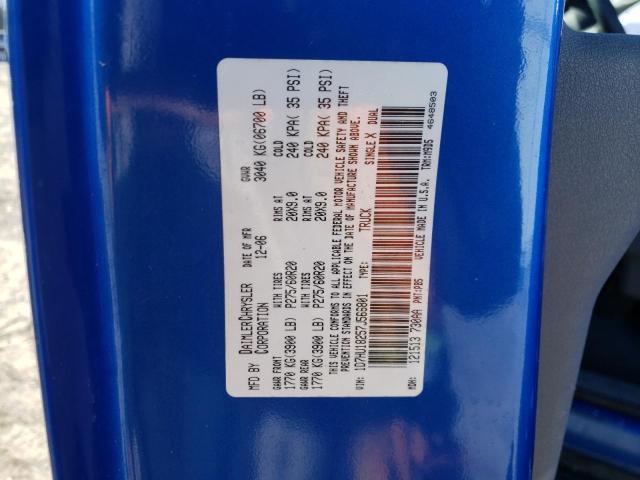 Photo 10 from auction – 2007 DODGE RAM 1500 S with VIN 1D7HU18257J566801
